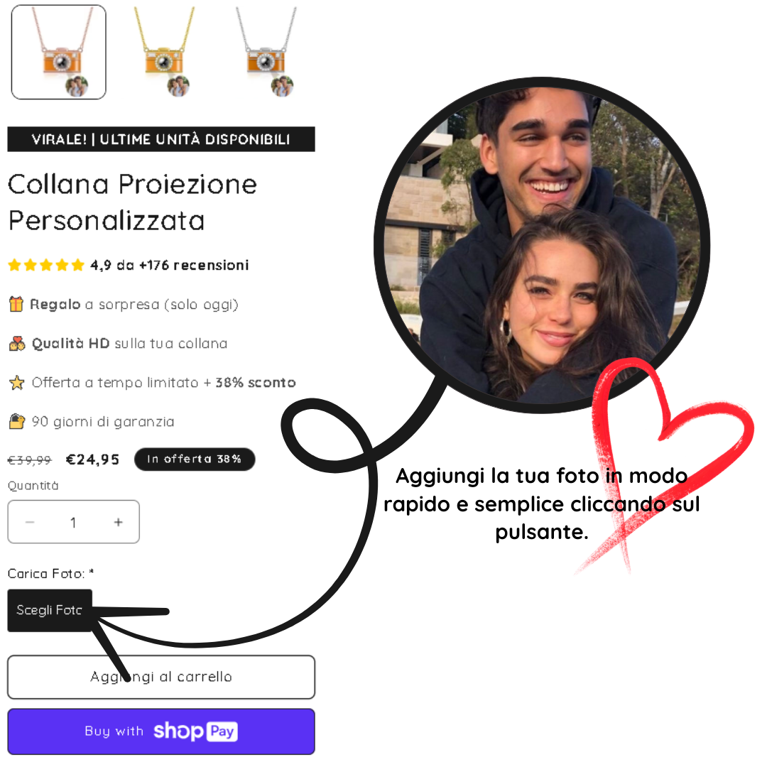 Collana Proiezione Personalizzata